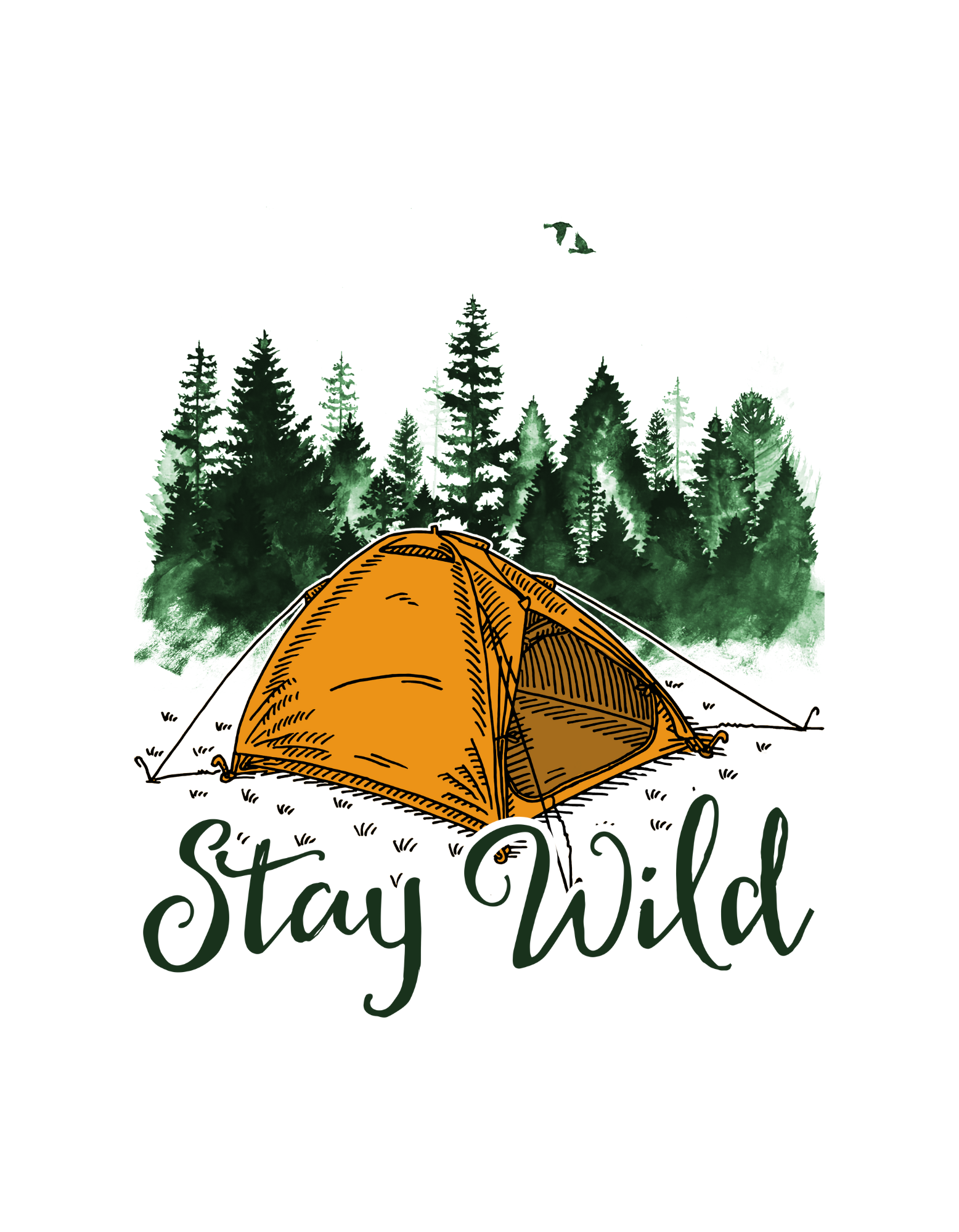 Stay Wild T-Shirt - The Khoj Store