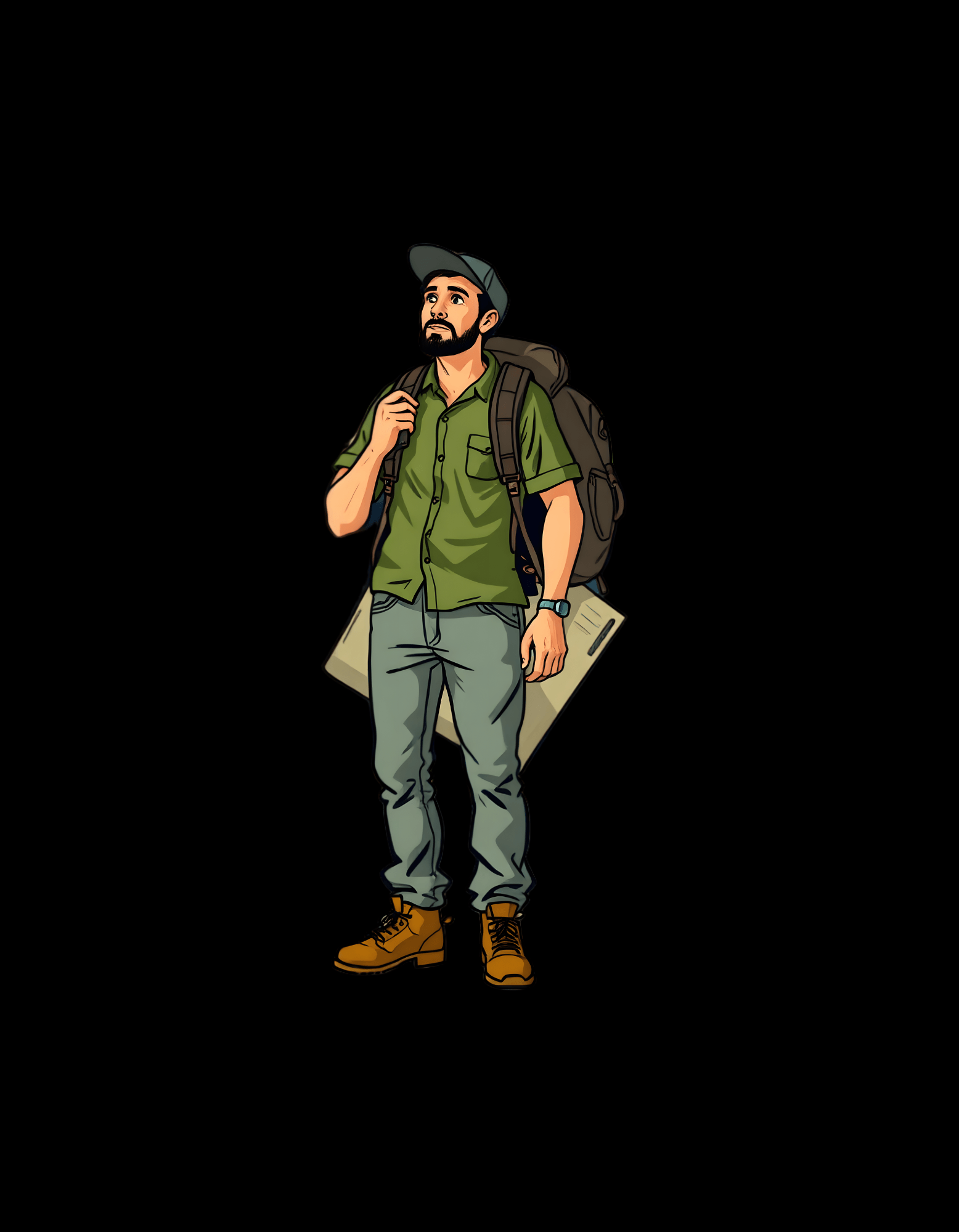 The Male Backpacker - The Khoj Store