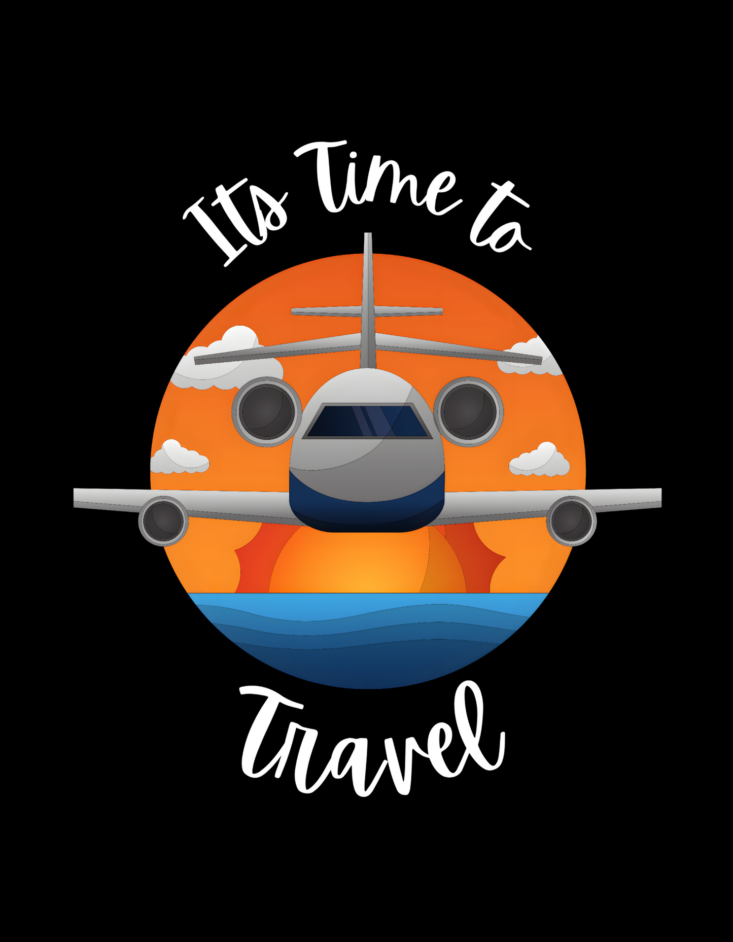 Its Time To Travel Sweatshirt - The Khoj Store