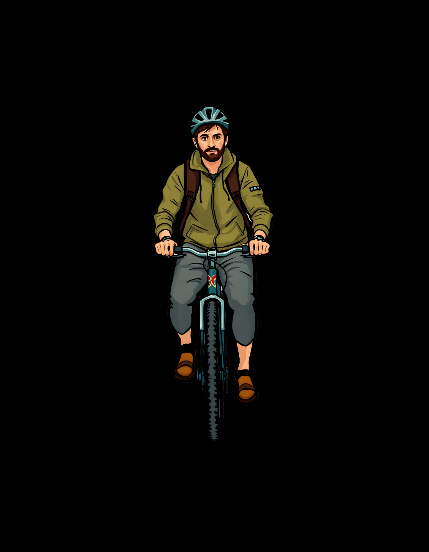 The Male Cyclist - The Khoj Store