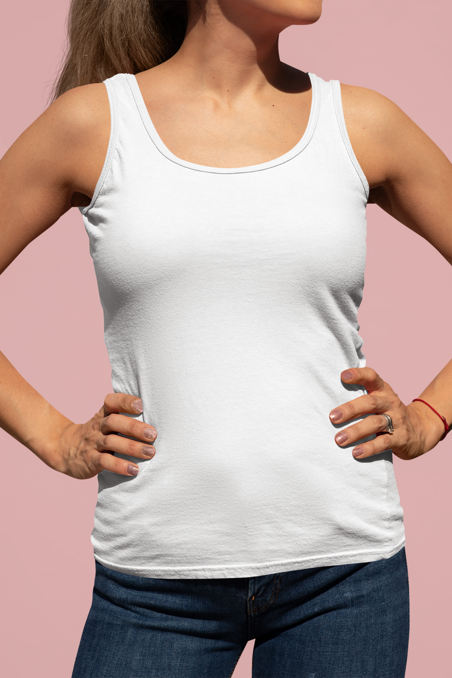 White Dune Tank Top