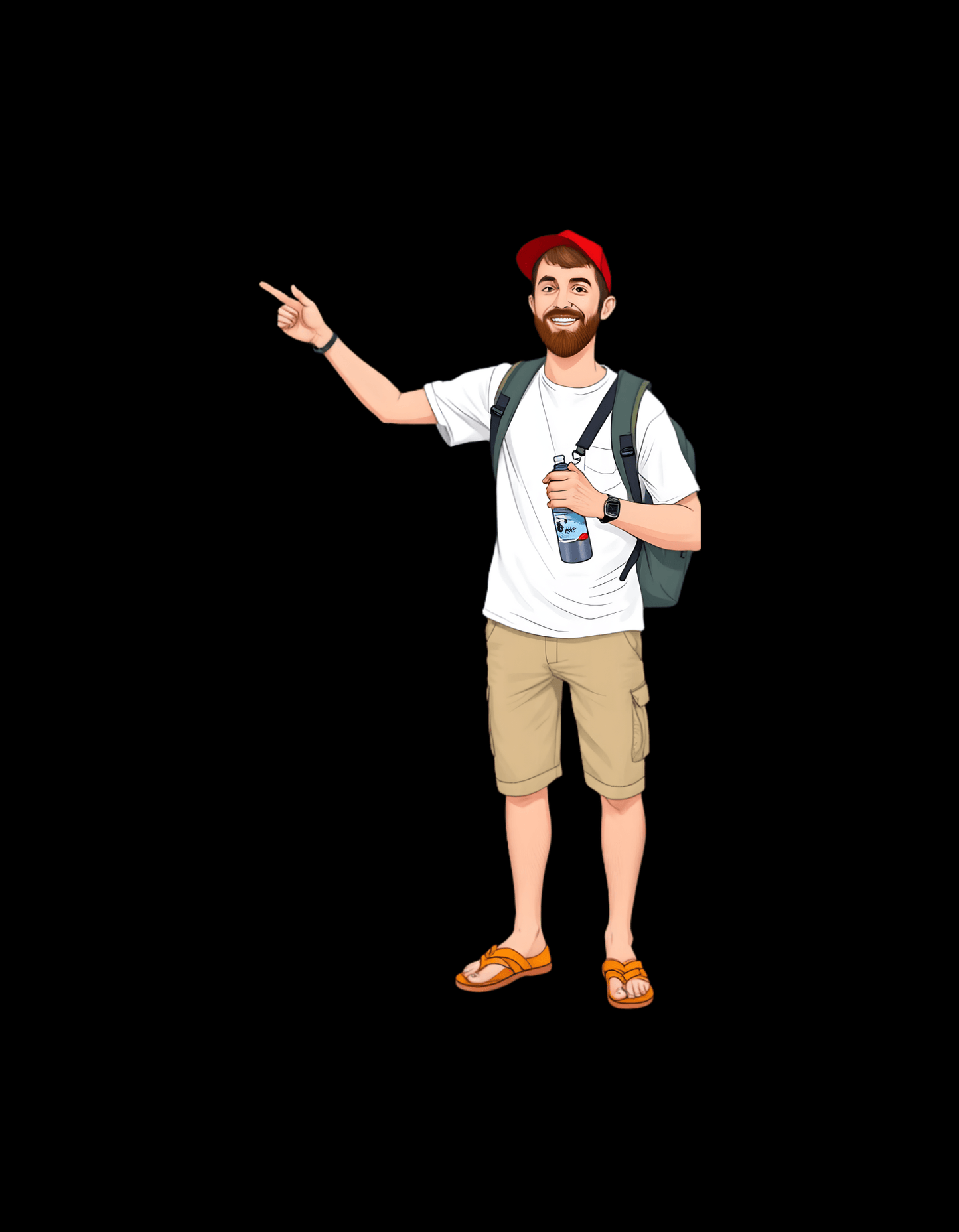 The Male Hitchhiker - The Khoj Store