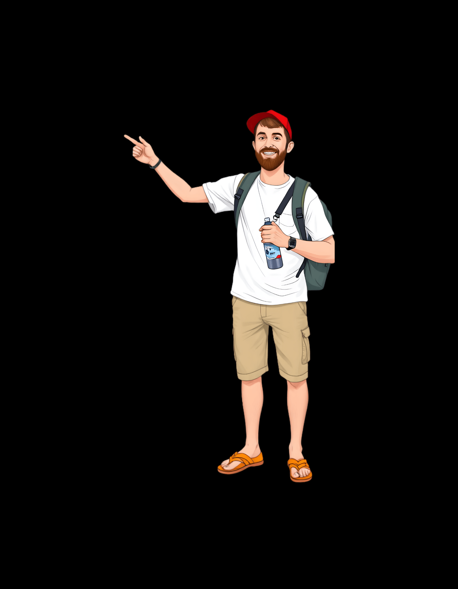 The Male Hitchhiker - The Khoj Store