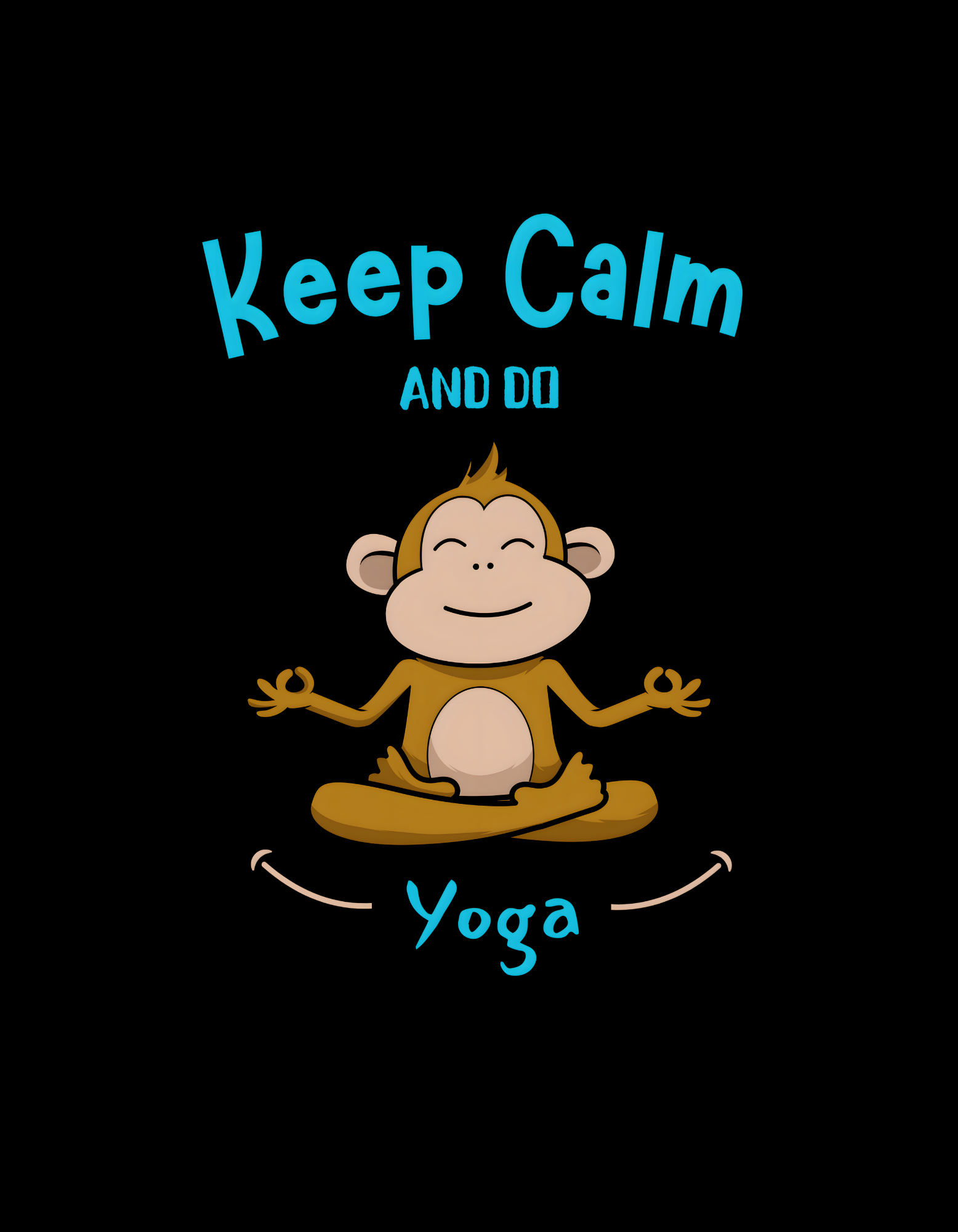 Keep Calm And Do Yoga Sweatshirt - The Khoj Store
