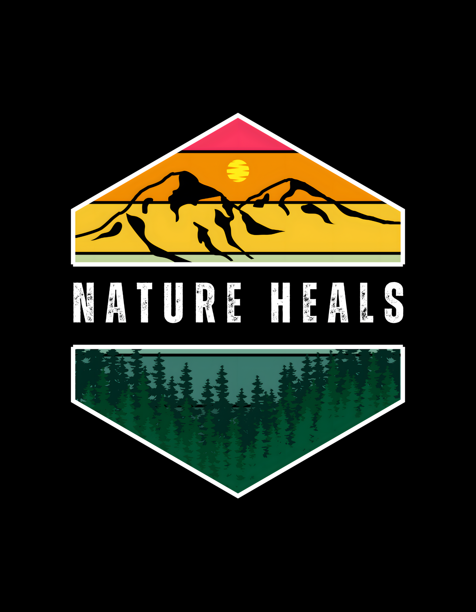 Nature Heals Sweatshirt - The Khoj Store