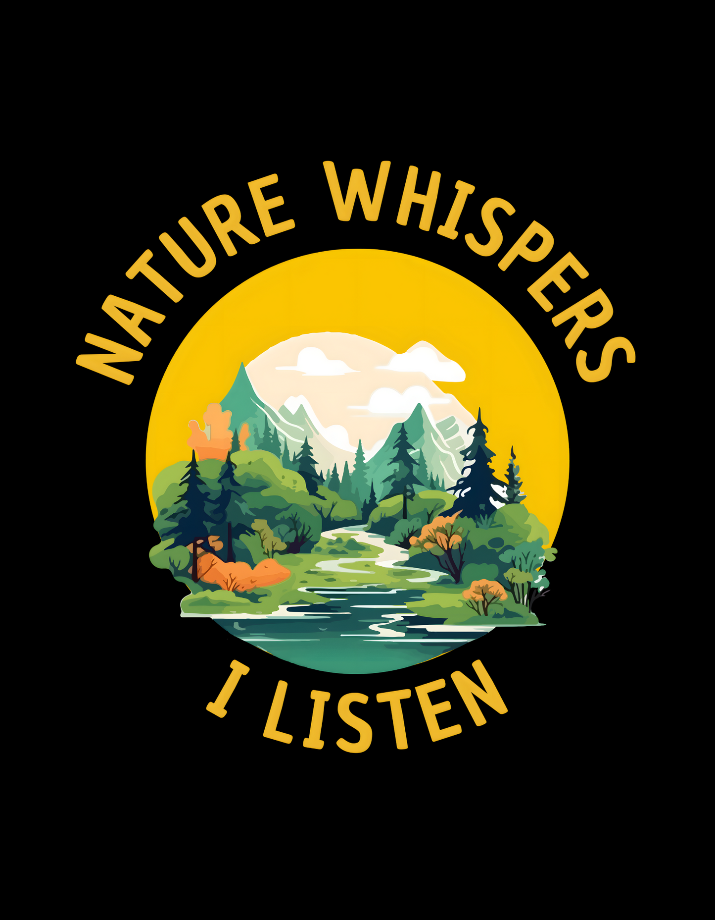 Nature Whispers I Listen Sweatshirt - The Khoj Store