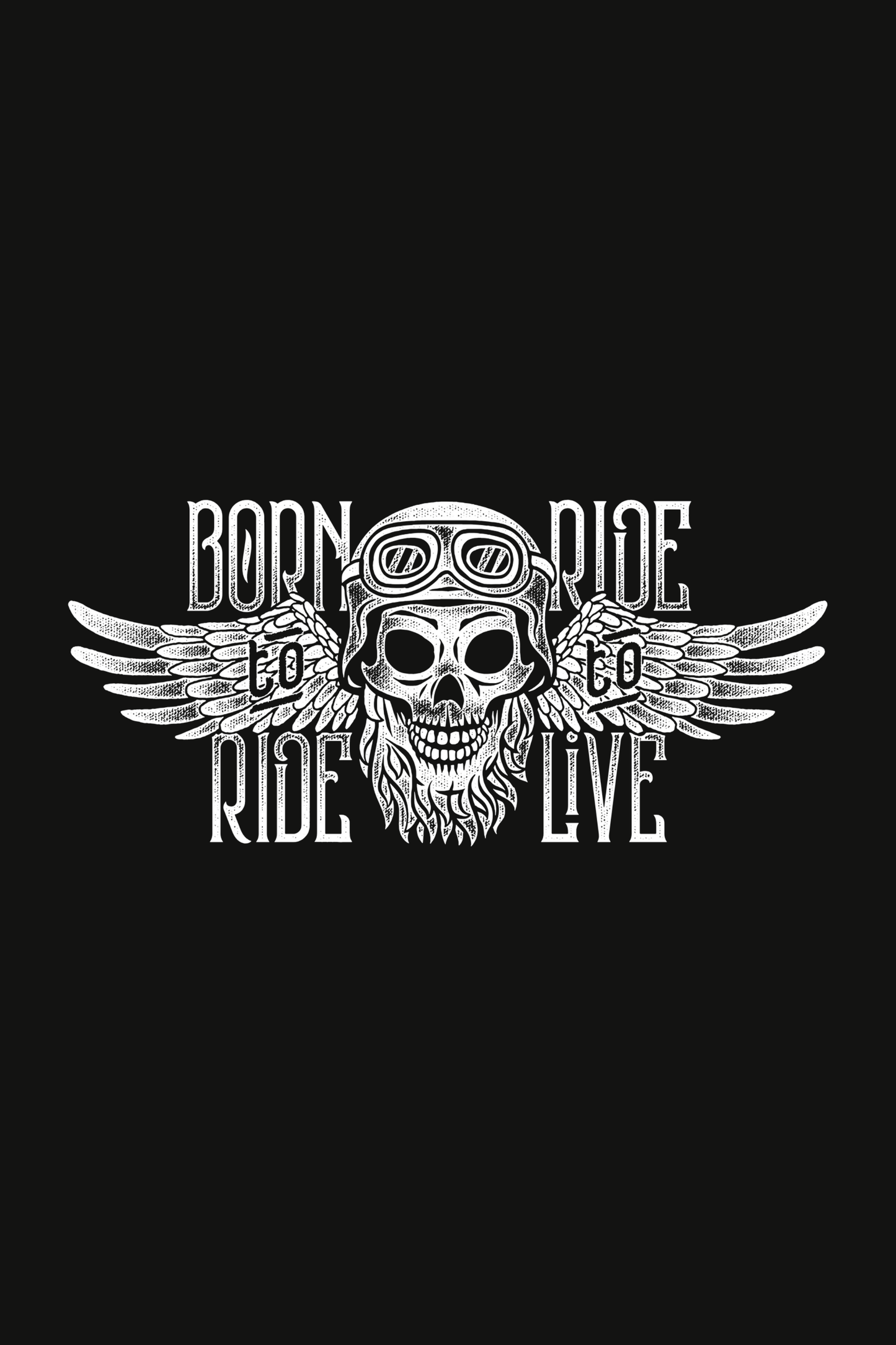 Born To Ride, Ride To Live - The Khoj Store