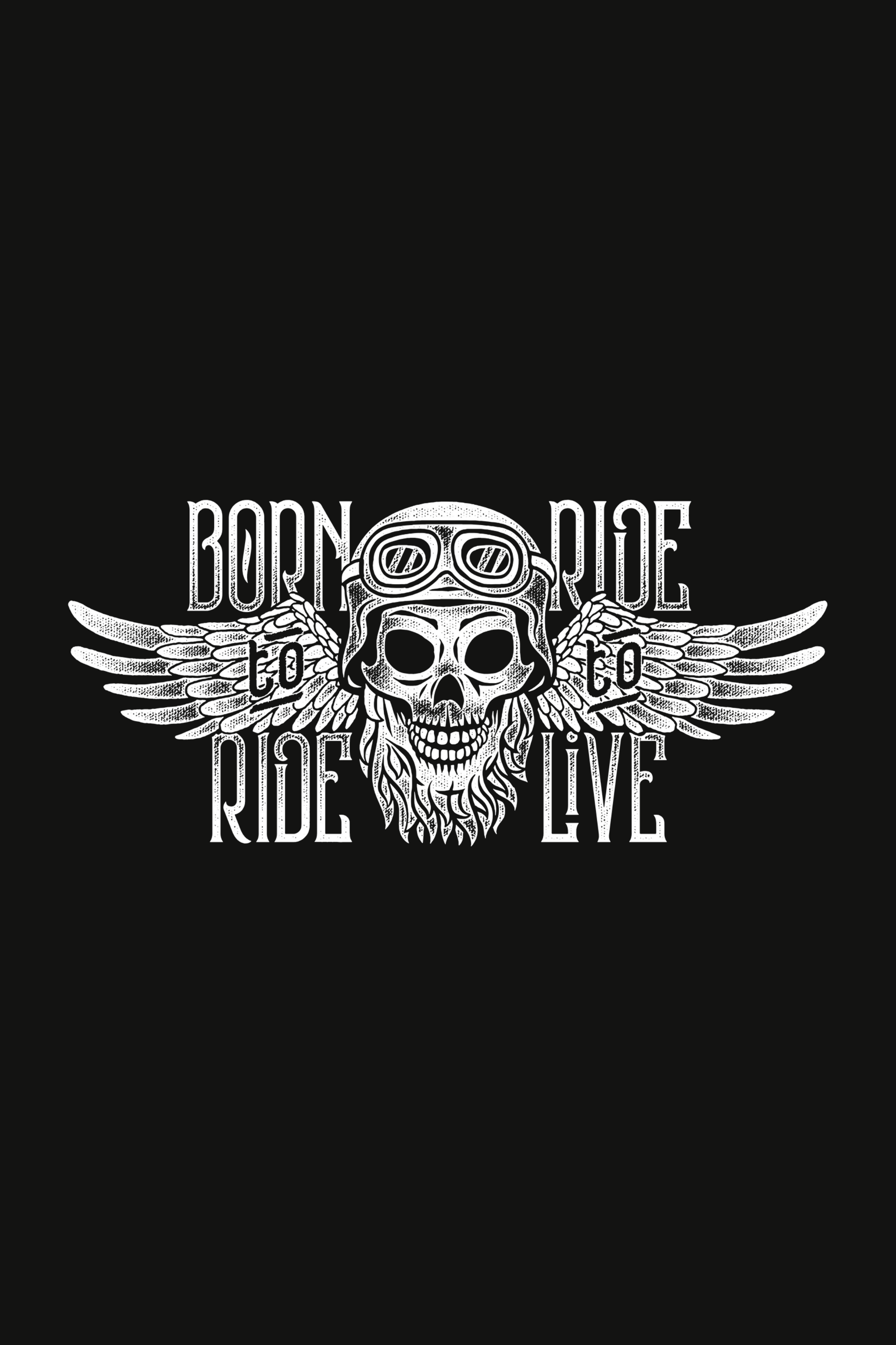 Born To Ride, Ride To Live - The Khoj Store