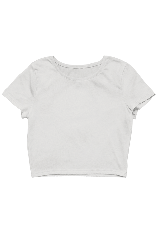 Cloud White Crop Top