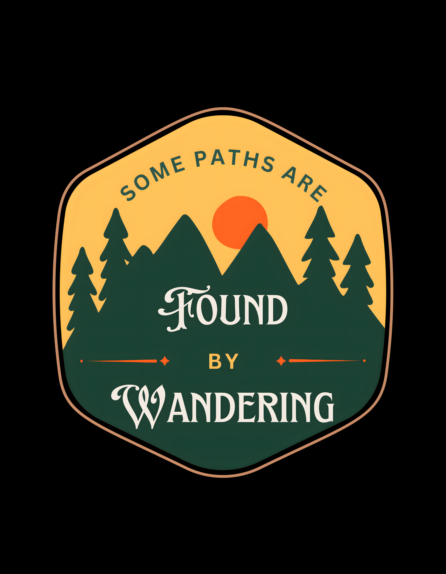 Some Paths Are Found By Wandering Sweatshirt - The Khoj Store