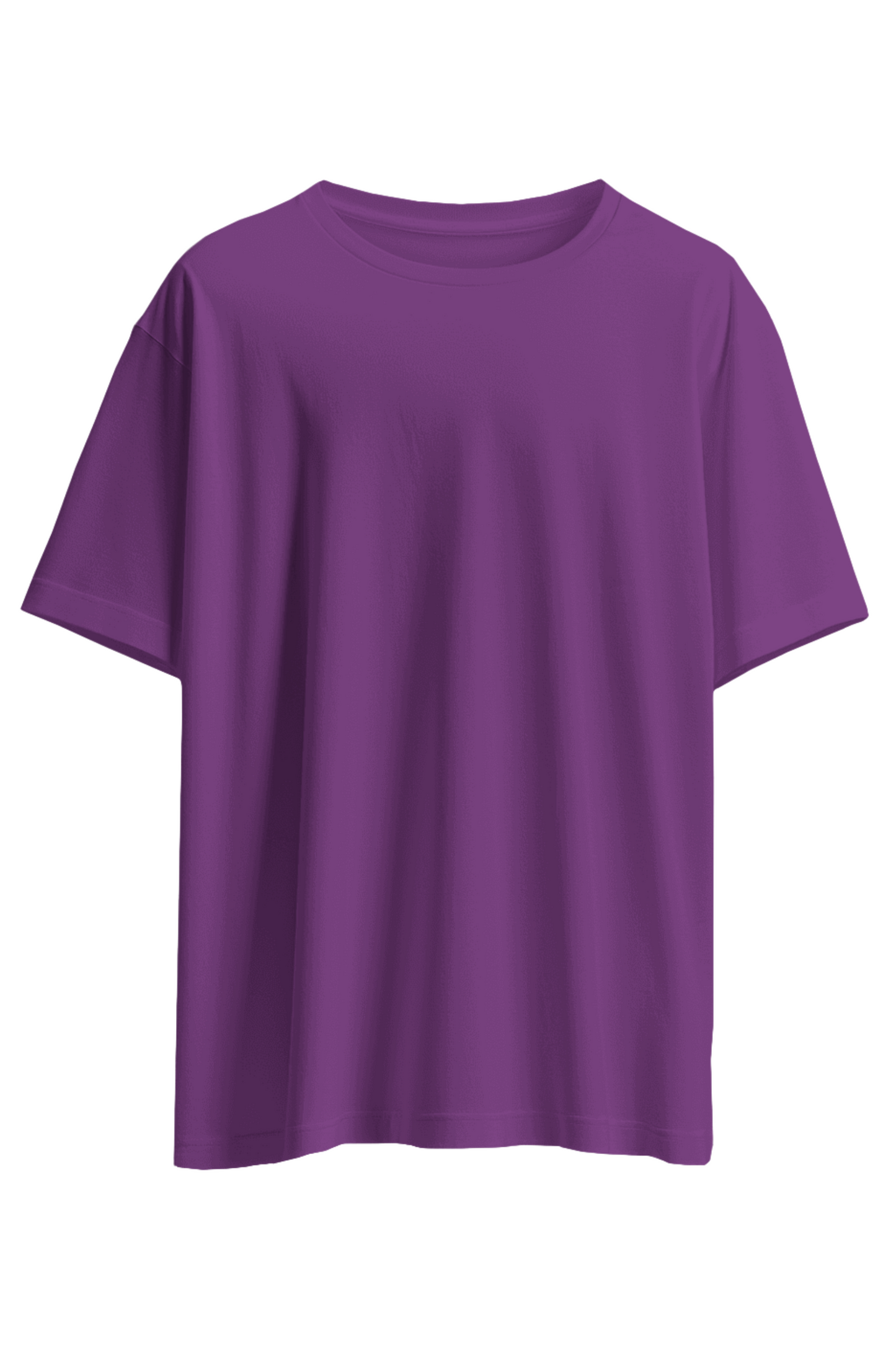 Royal Aura Purple Oversized T-Shirt