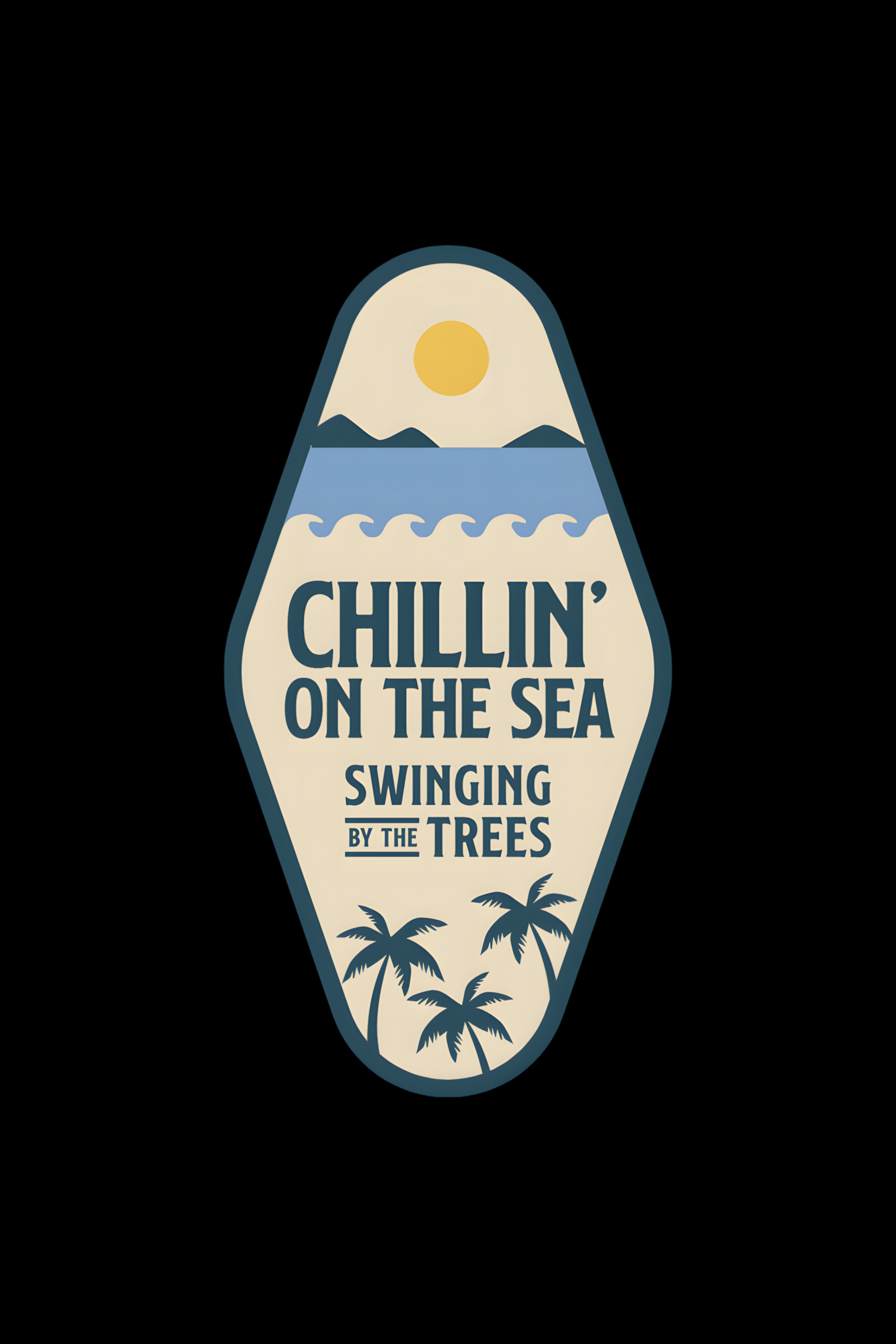 Chilling On The Sea - The Khoj Store