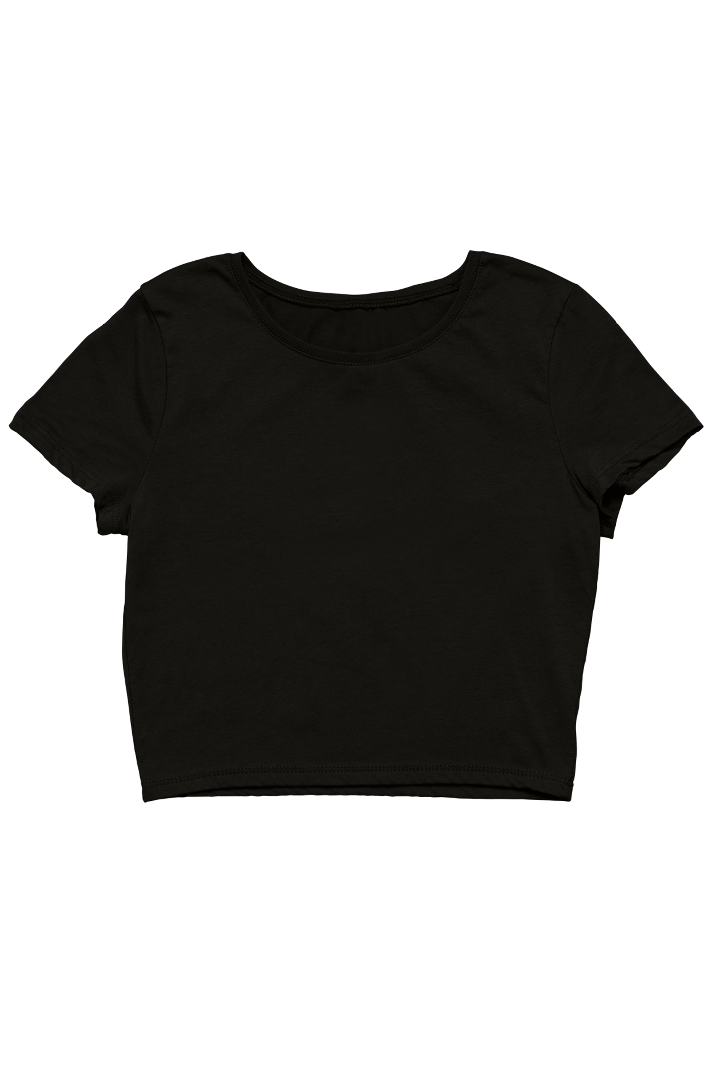 Shadow Black Crop Top