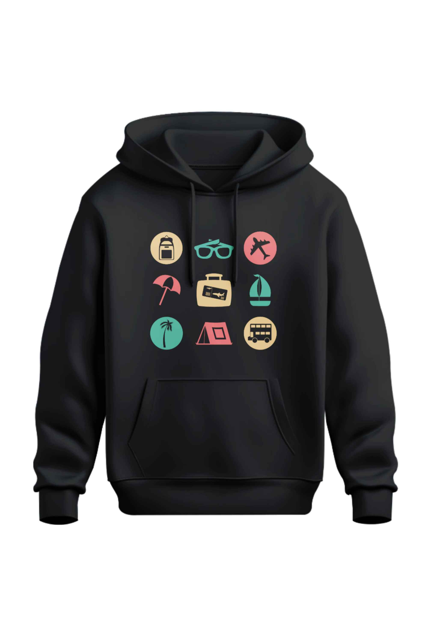 Colorful Travel Icons