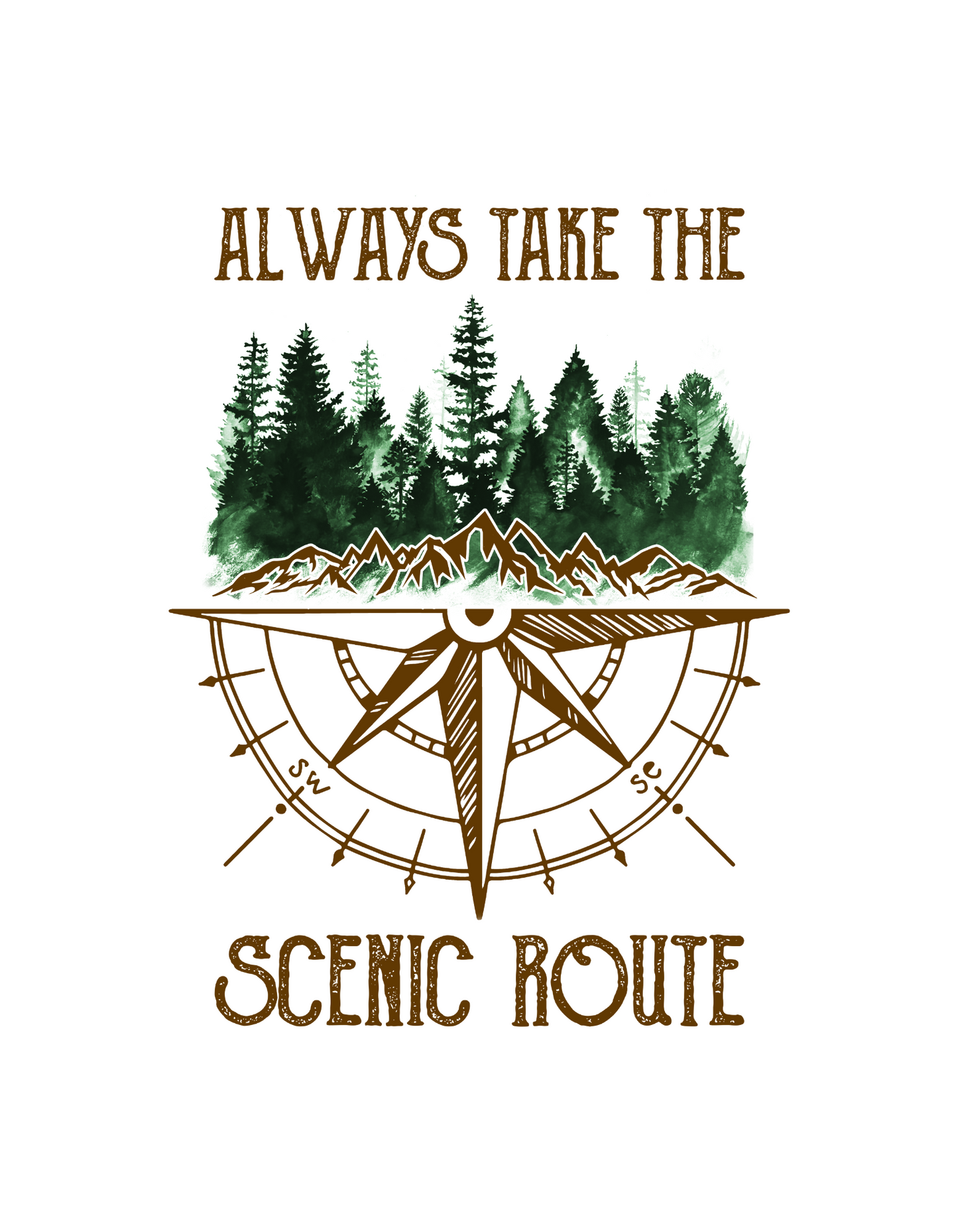Always Take The Scenic Route - The Khoj Store