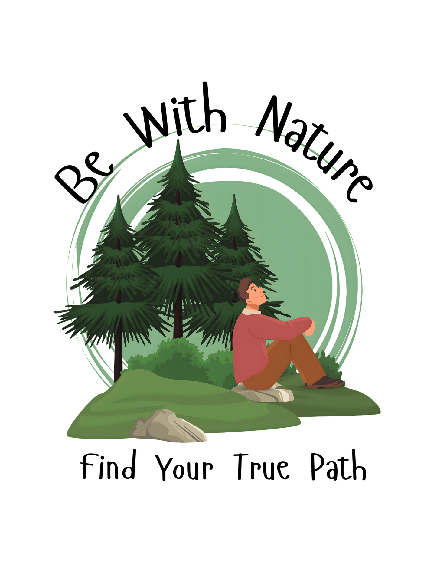 Be With Nature Sweatshirt - The Khoj Store