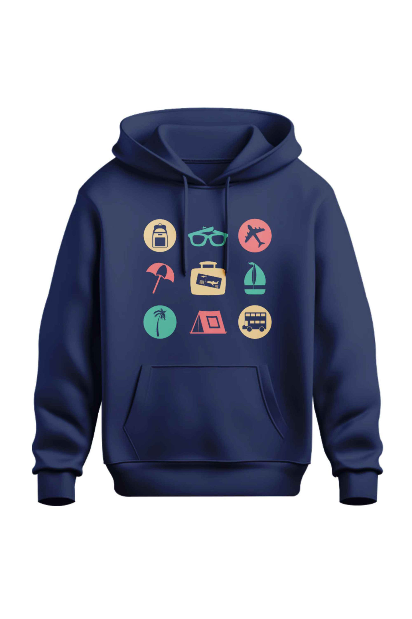 Colorful Travel Icons