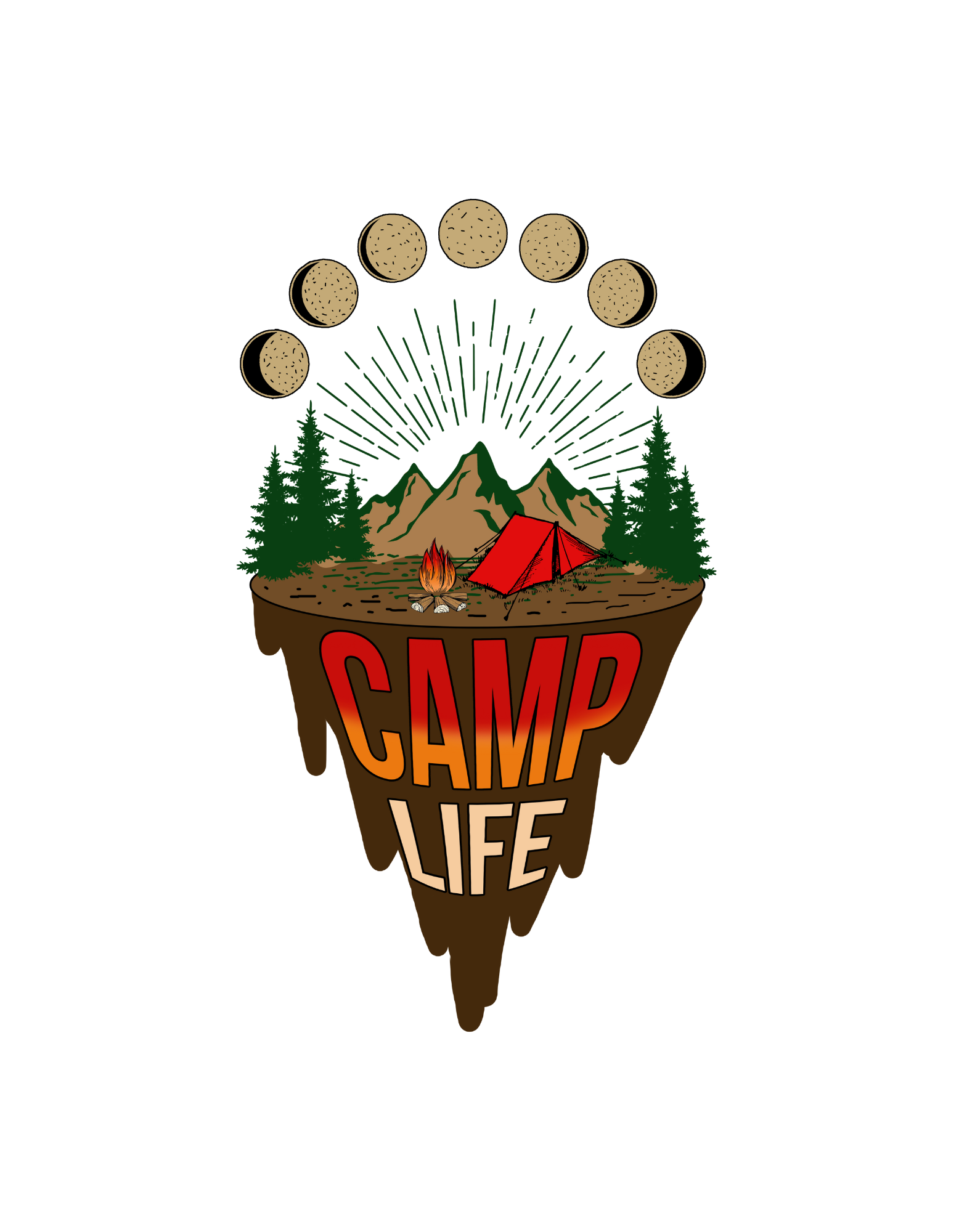 Camp Life T-Shirt - The Khoj Store