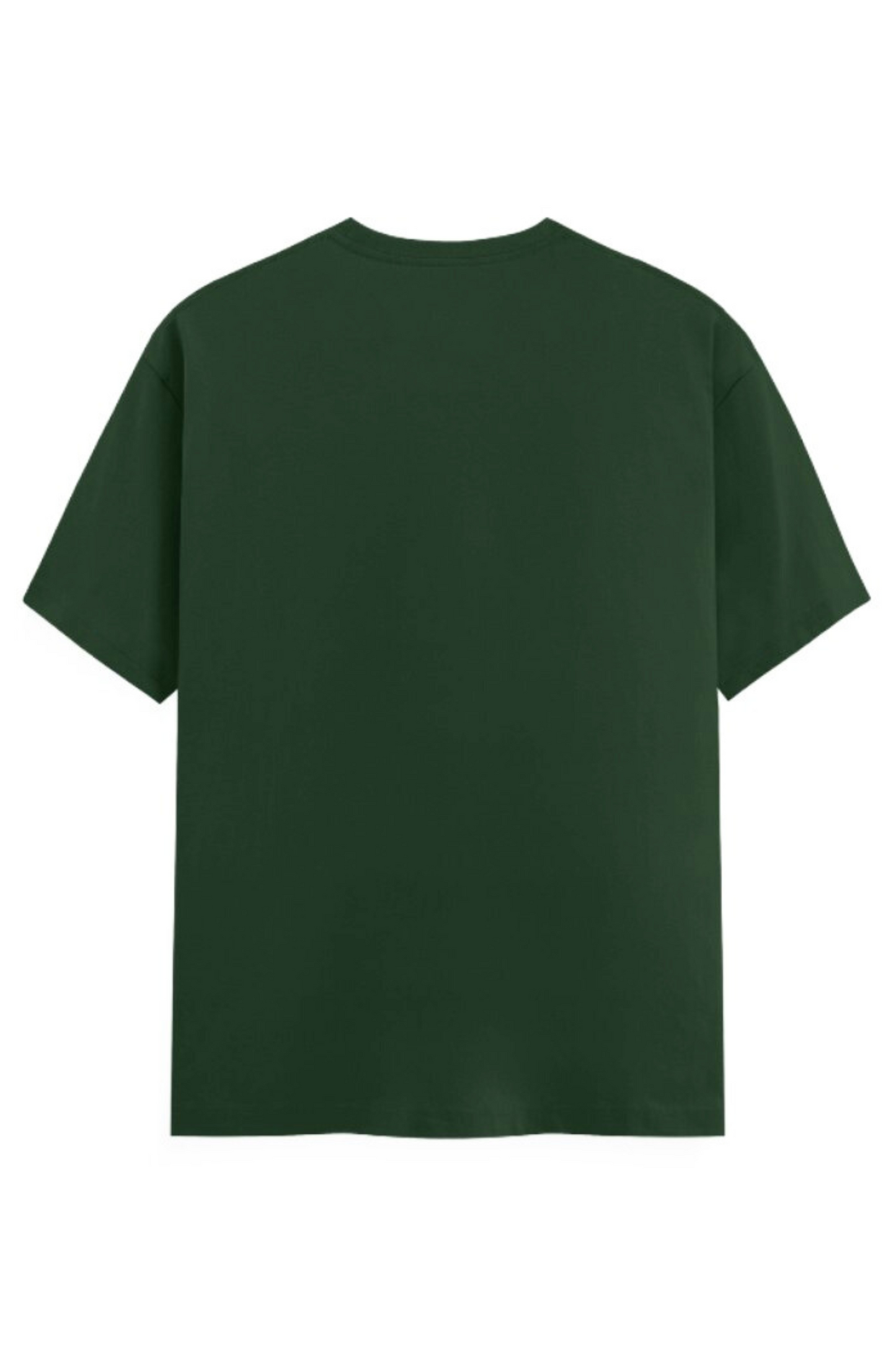 Forest Deep Bottle Green Plus Size T-Shirt