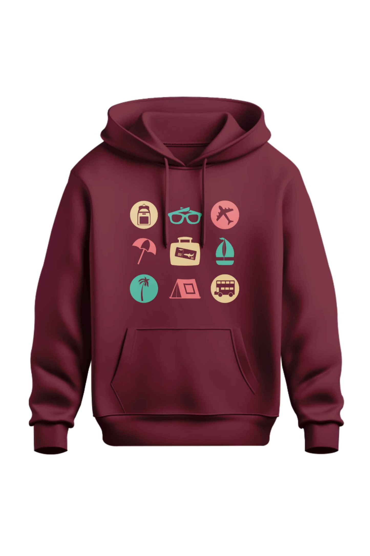 Colorful Travel Icons