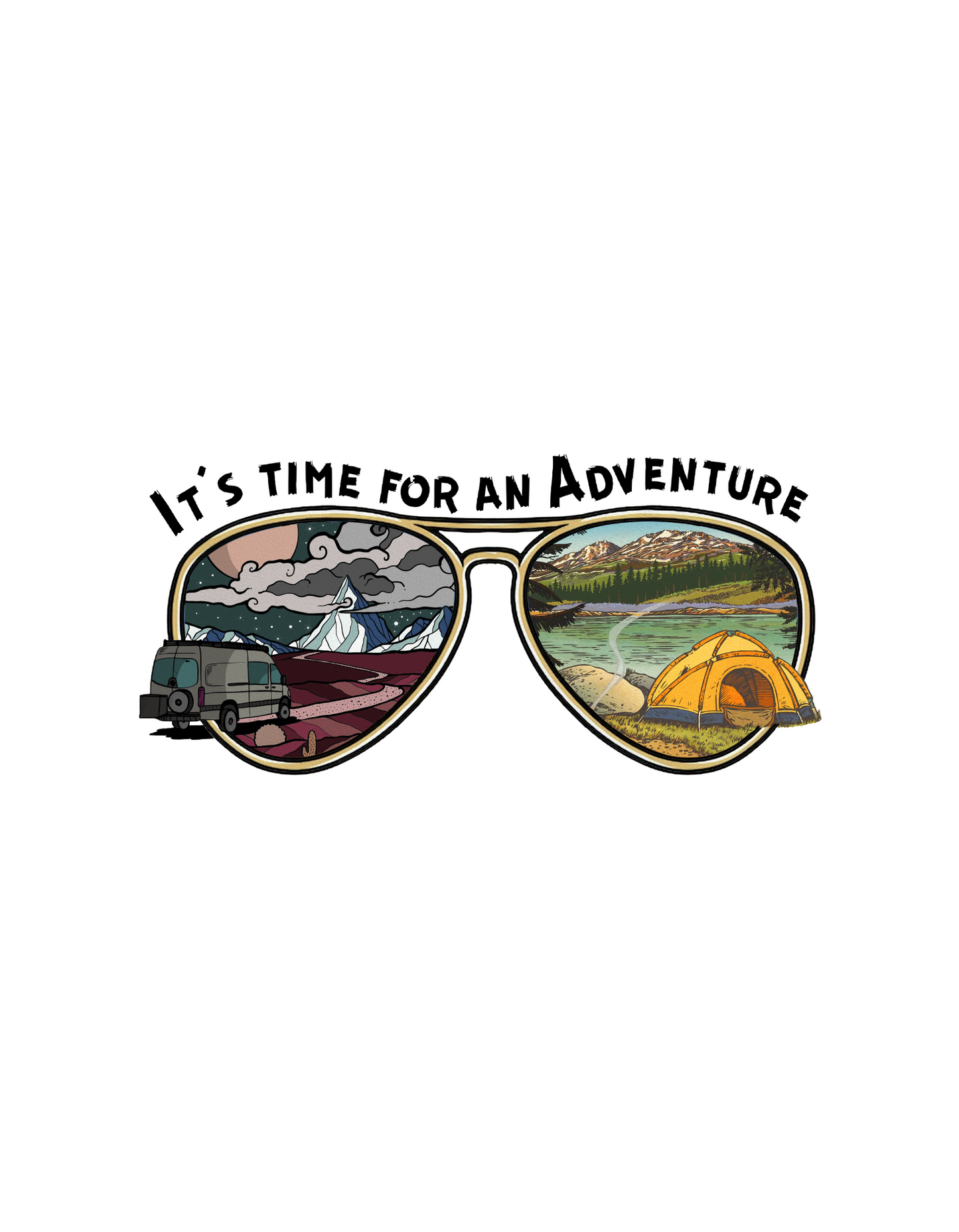 Its Time For An Adventure T-Shirt - The Khoj Store
