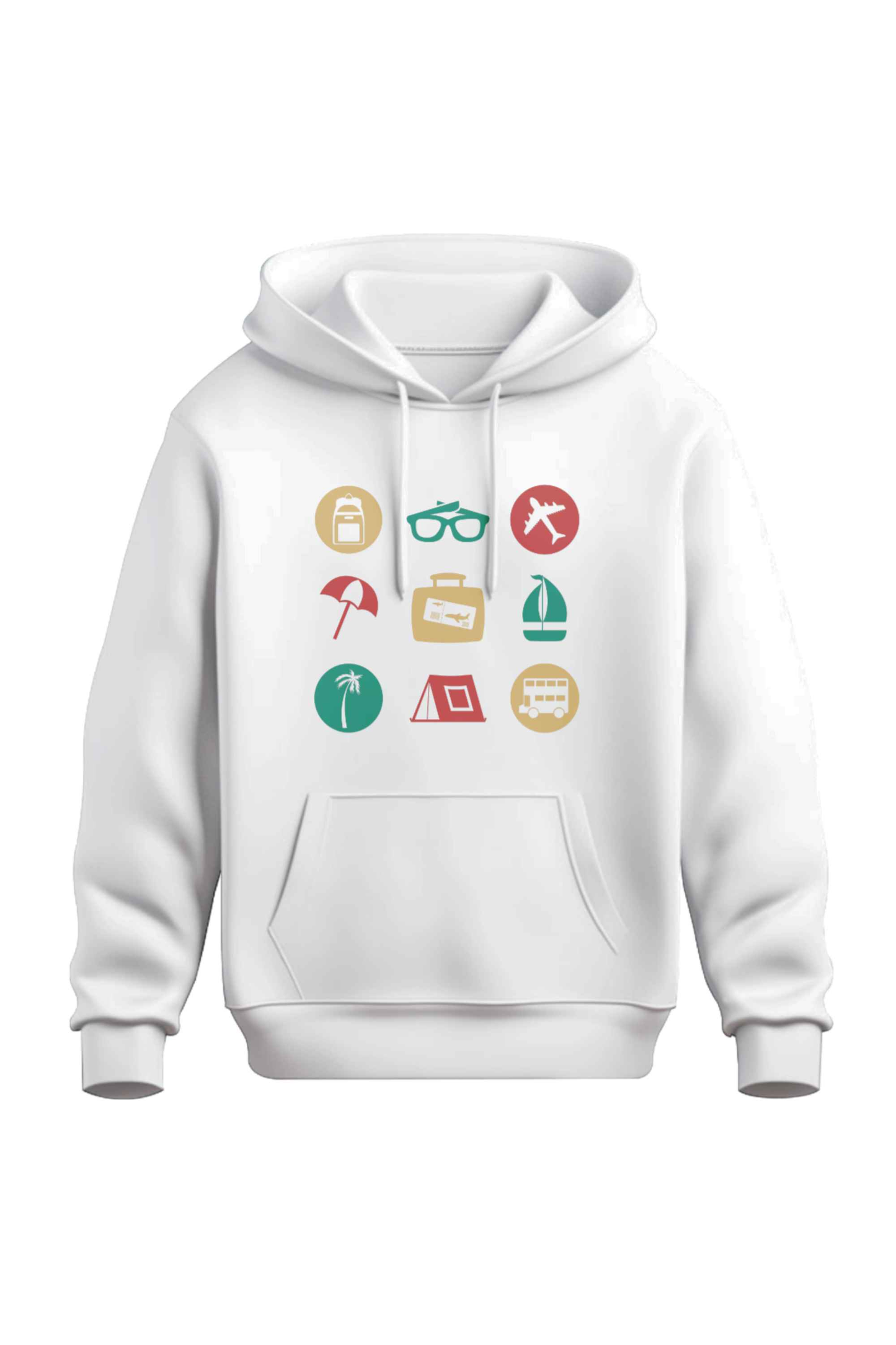 Colorful Travel Icons