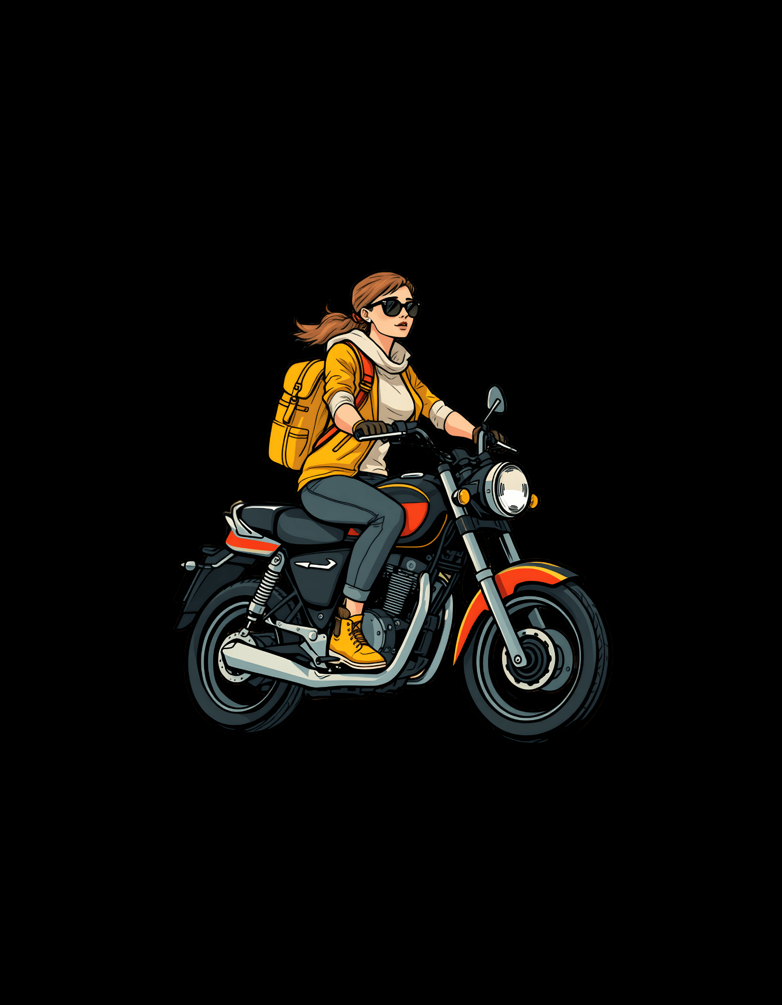 The Female Biker - The Khoj Store