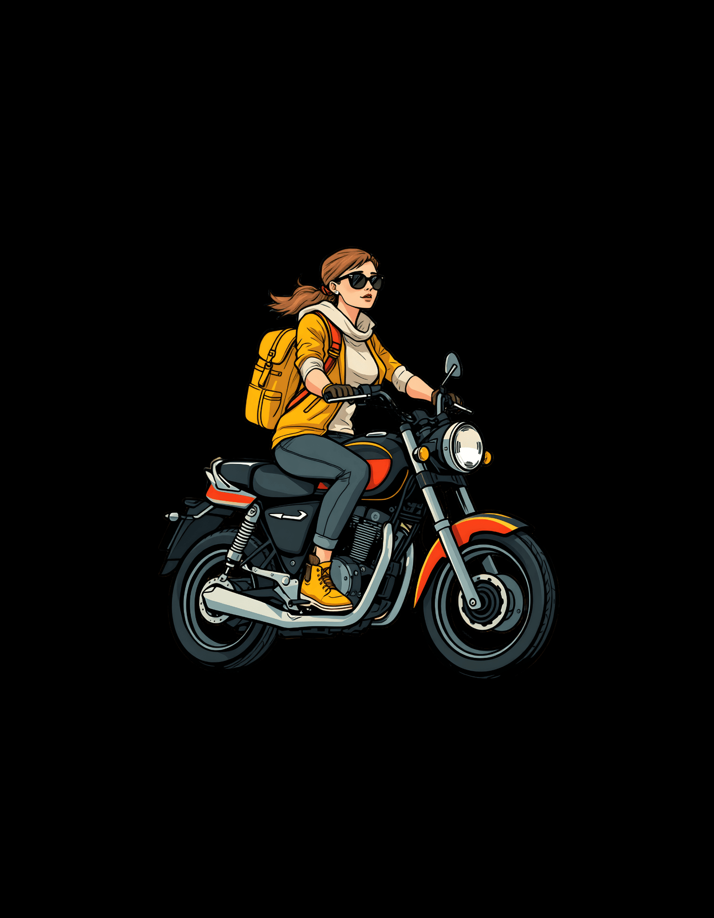 The Female Biker