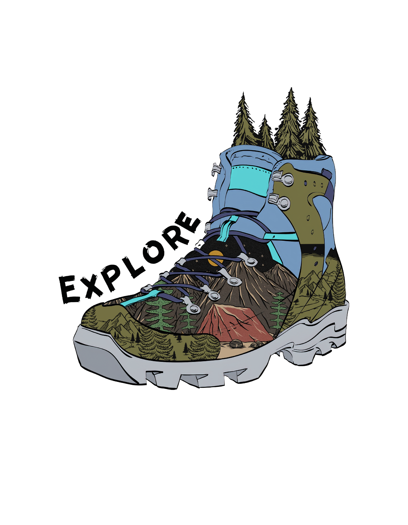 Explore T-Shirt - The Khoj Store