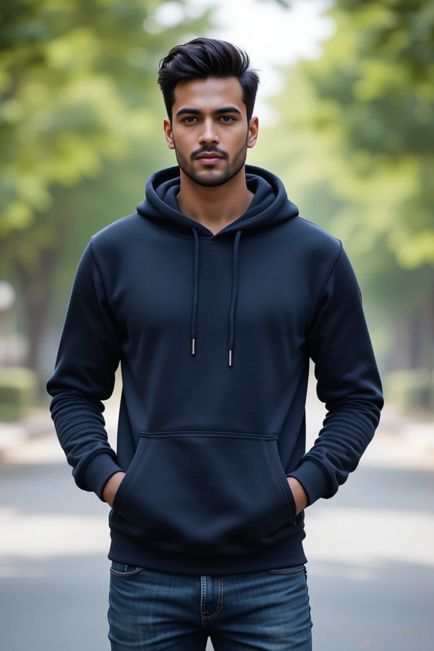Celestial Navy Blue Hoodie
