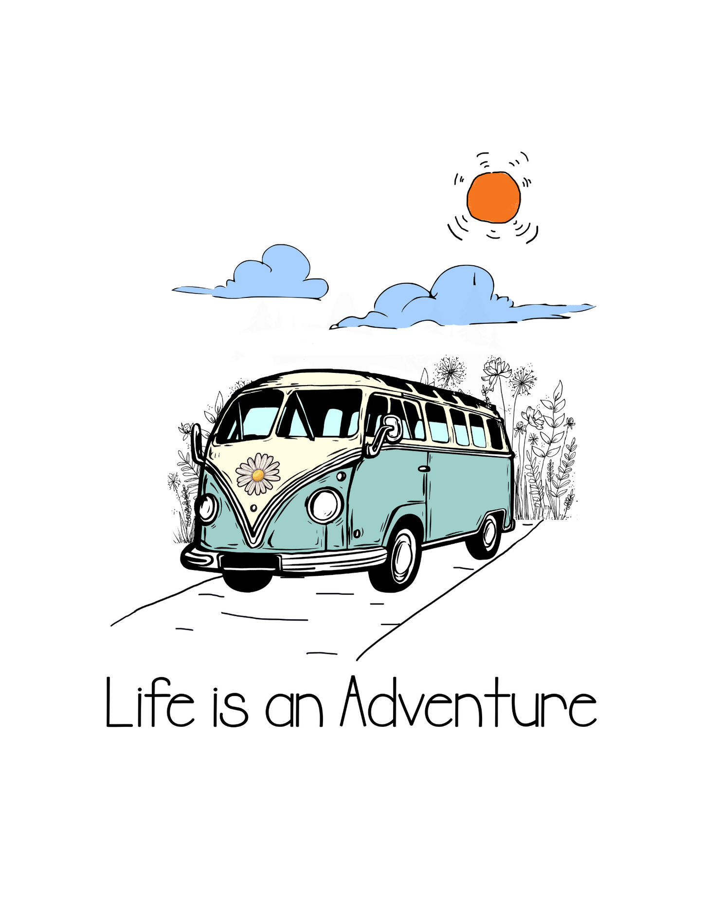 Life Is An Adventure T-Shirt - The Khoj Store