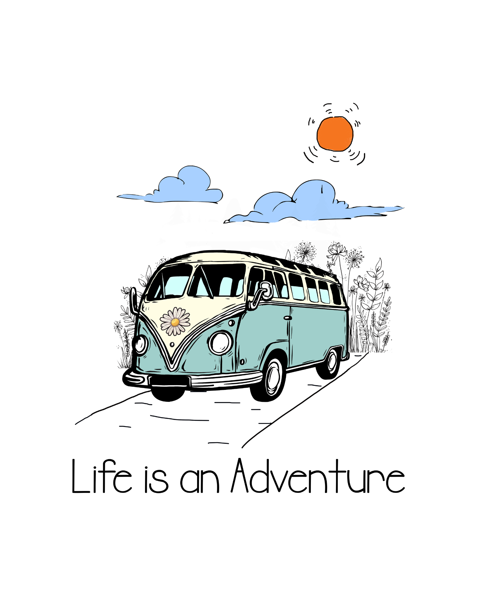 Life Is An Adventure T-Shirt - The Khoj Store