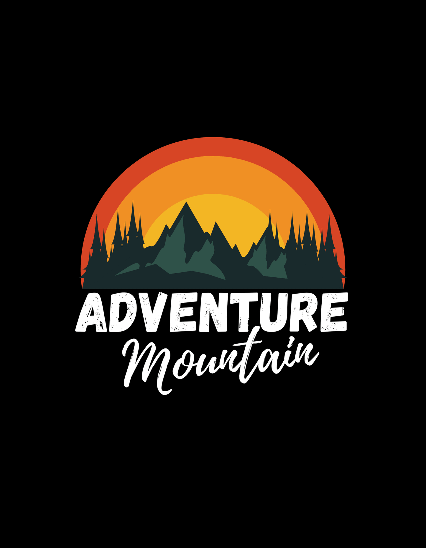 Adventure Mountain T-Shirt - The Khoj Store