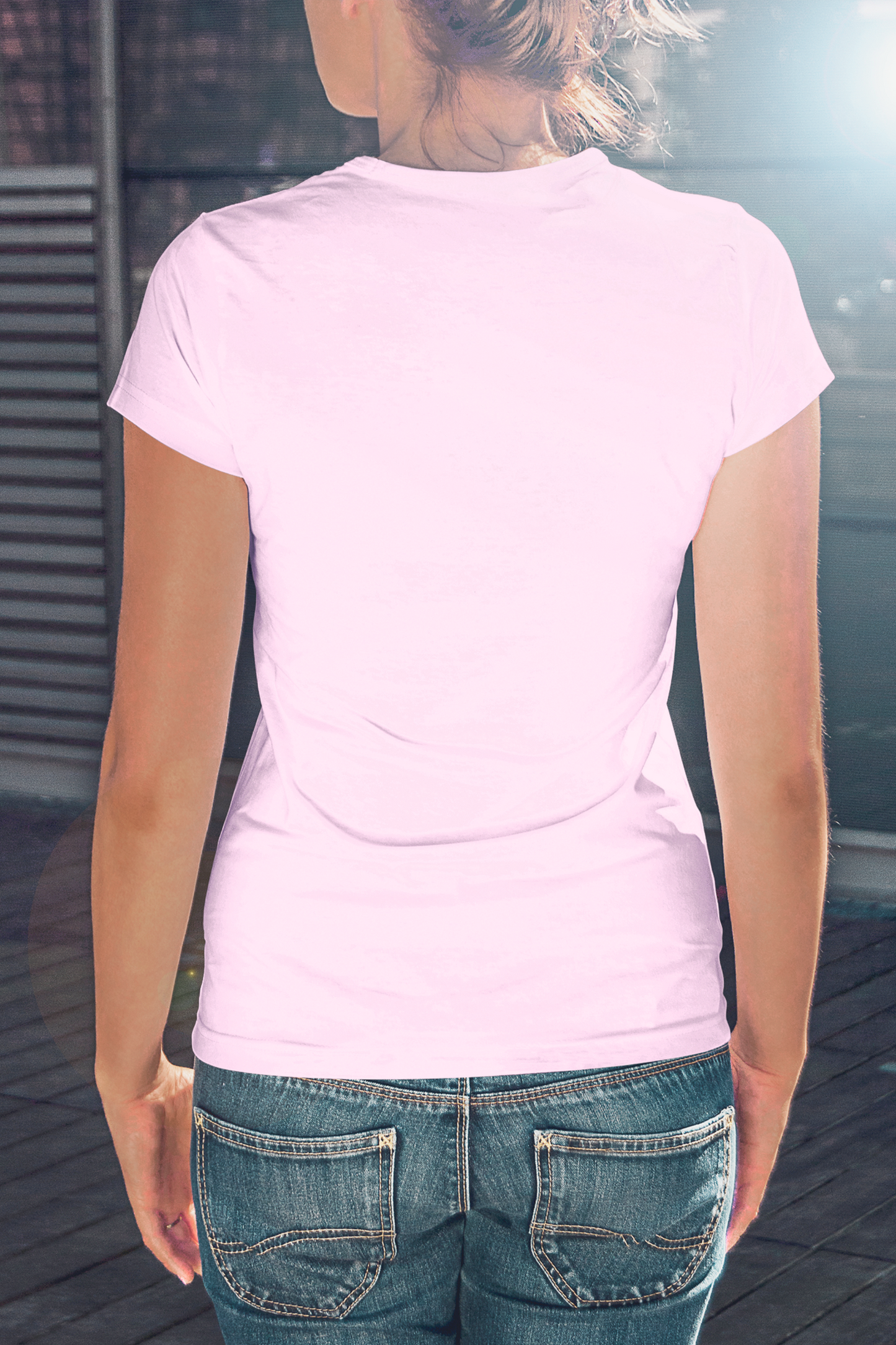 Blush Breeze Baby Pink Women's T-Shirt