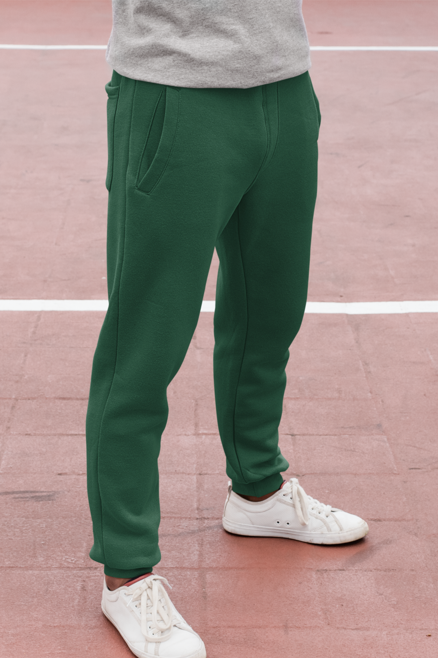 Bottle Green Trek Joggers - The Khoj Store