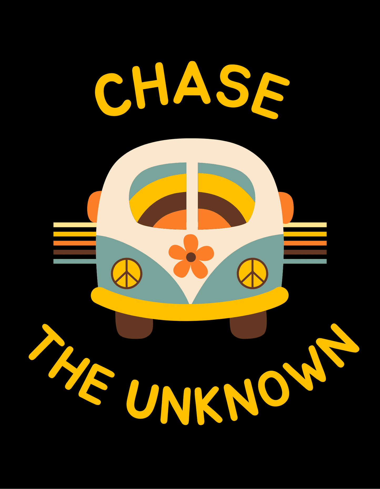 Chase The Unknown T-Shirt - The Khoj Store