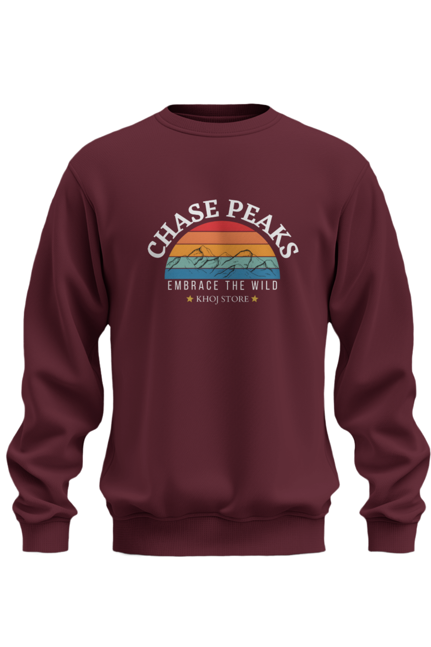 Chase Peaks Sweatshirt - The Khoj Store