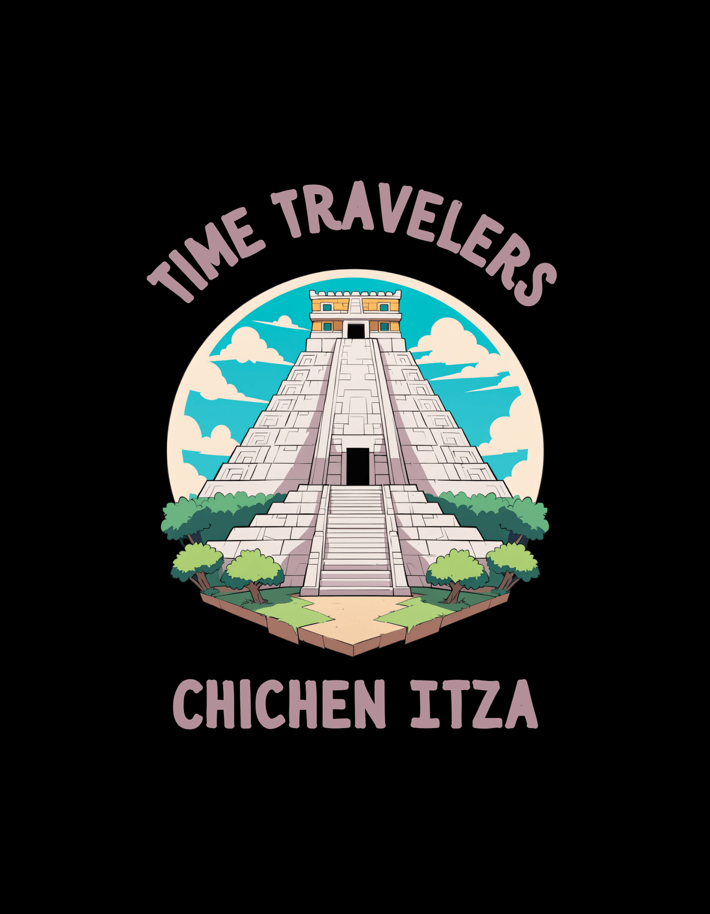 Time Travelers: Chichen Itza T-Shirt - The Khoj Store