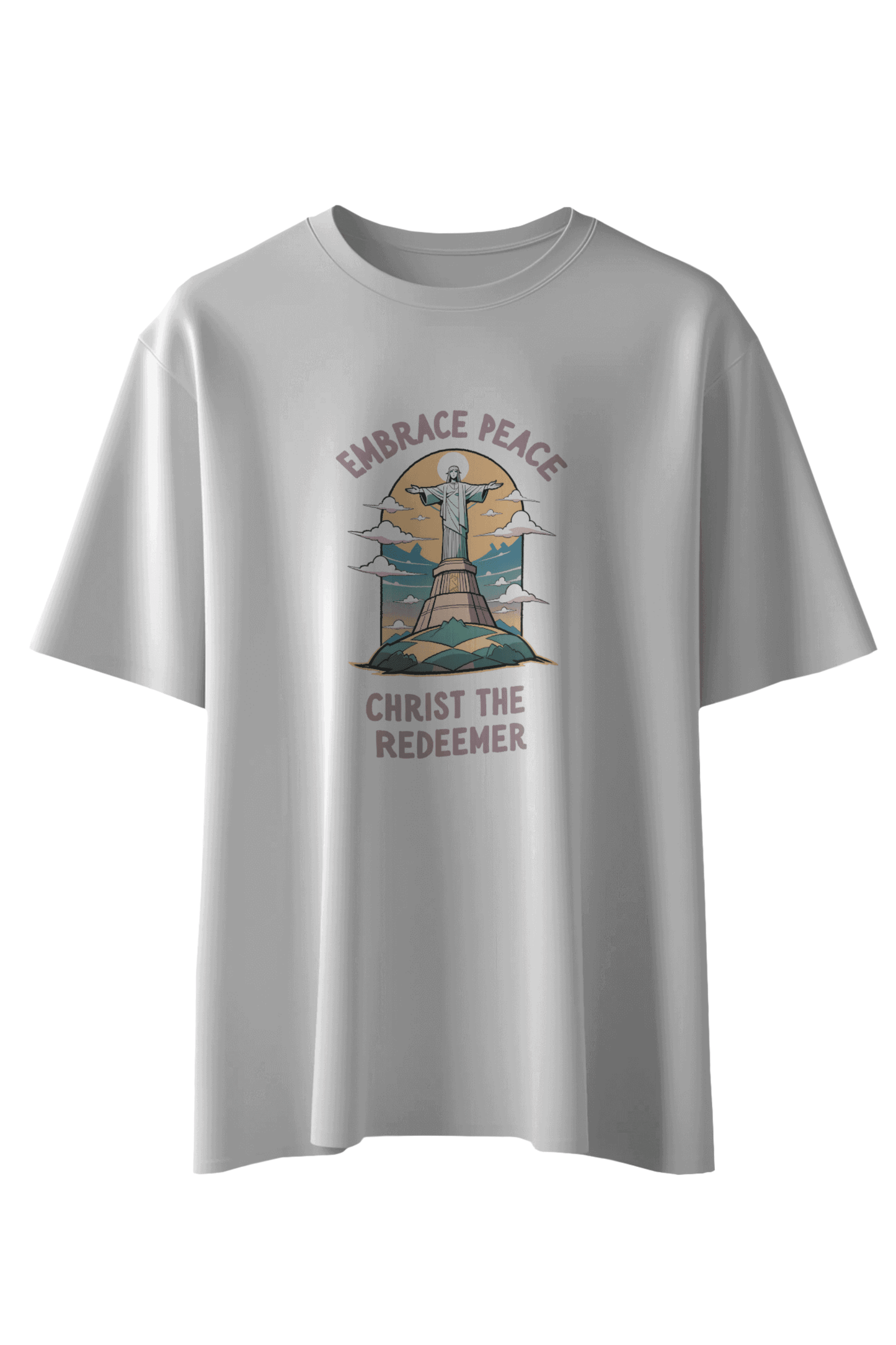 Embrace Peace: Christ The Redeemer T-Shirt - The Khoj Store