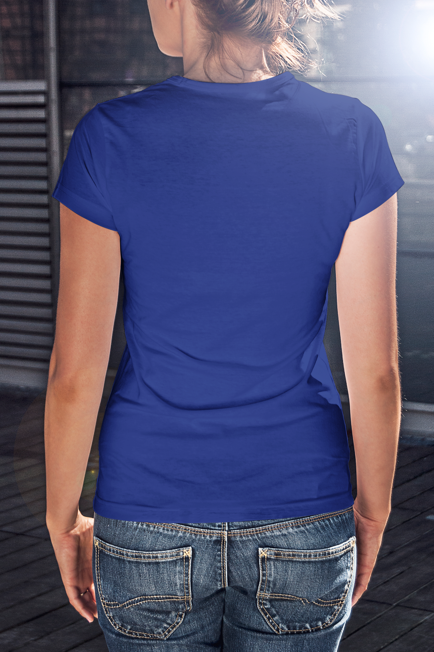 Cobalt Rush Royal Blue Women's T-Shirt