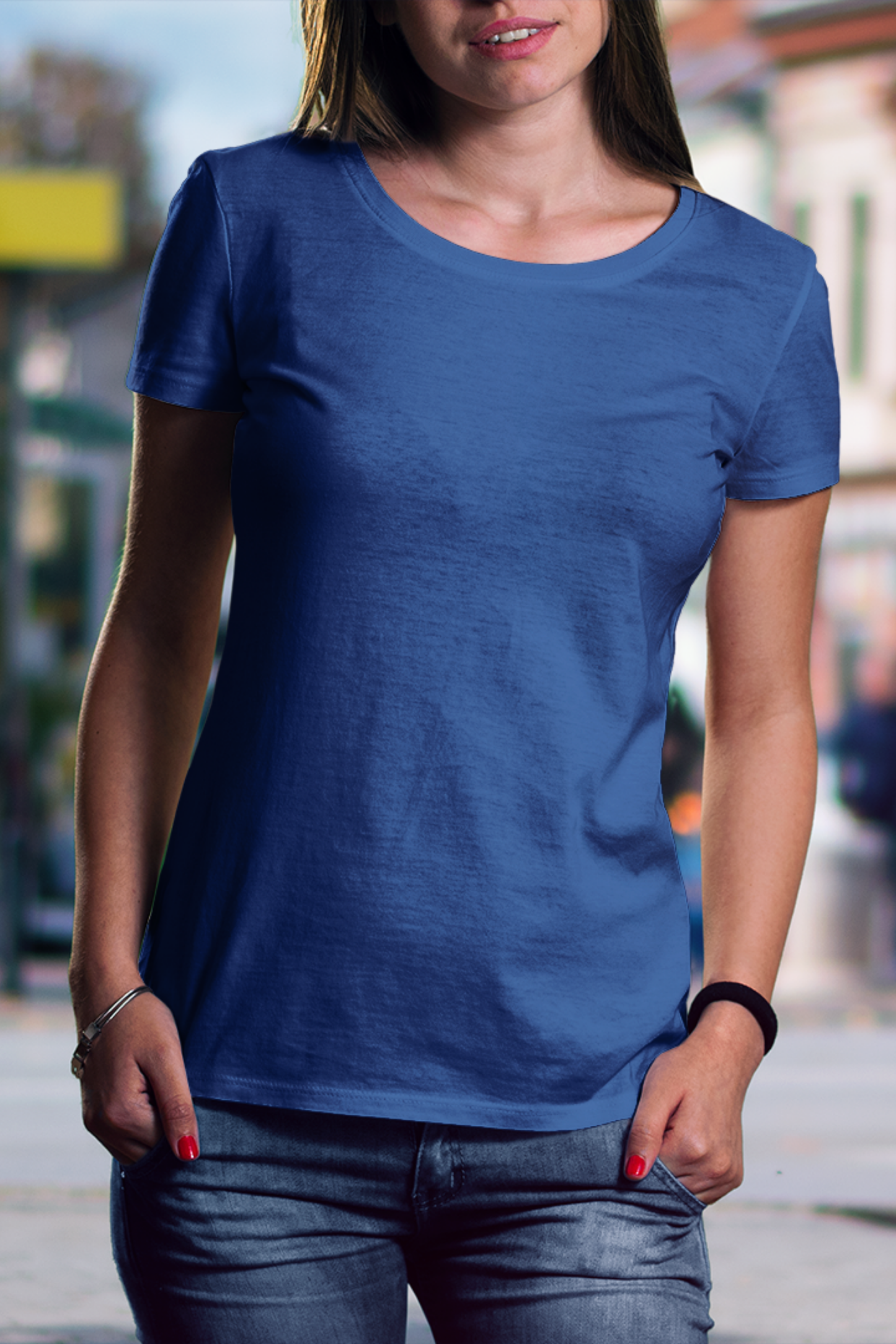 Cobalt Rush Royal Blue Women's T-Shirt