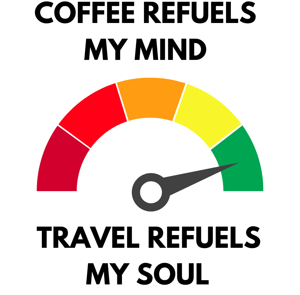 Coffee Refuels My Mind, Travel Refuels My Soul
