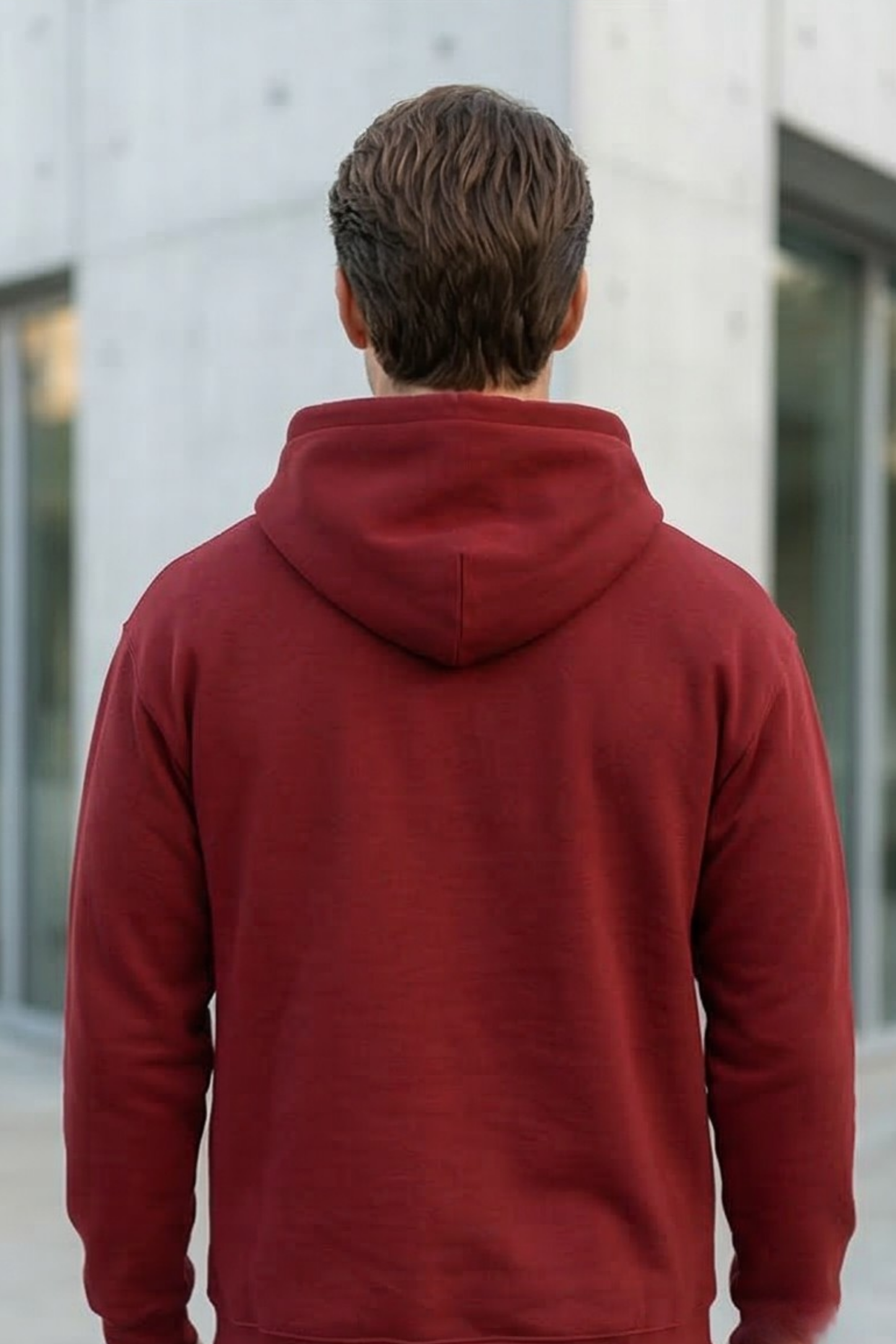 Crimson Blaze Red Hoodie