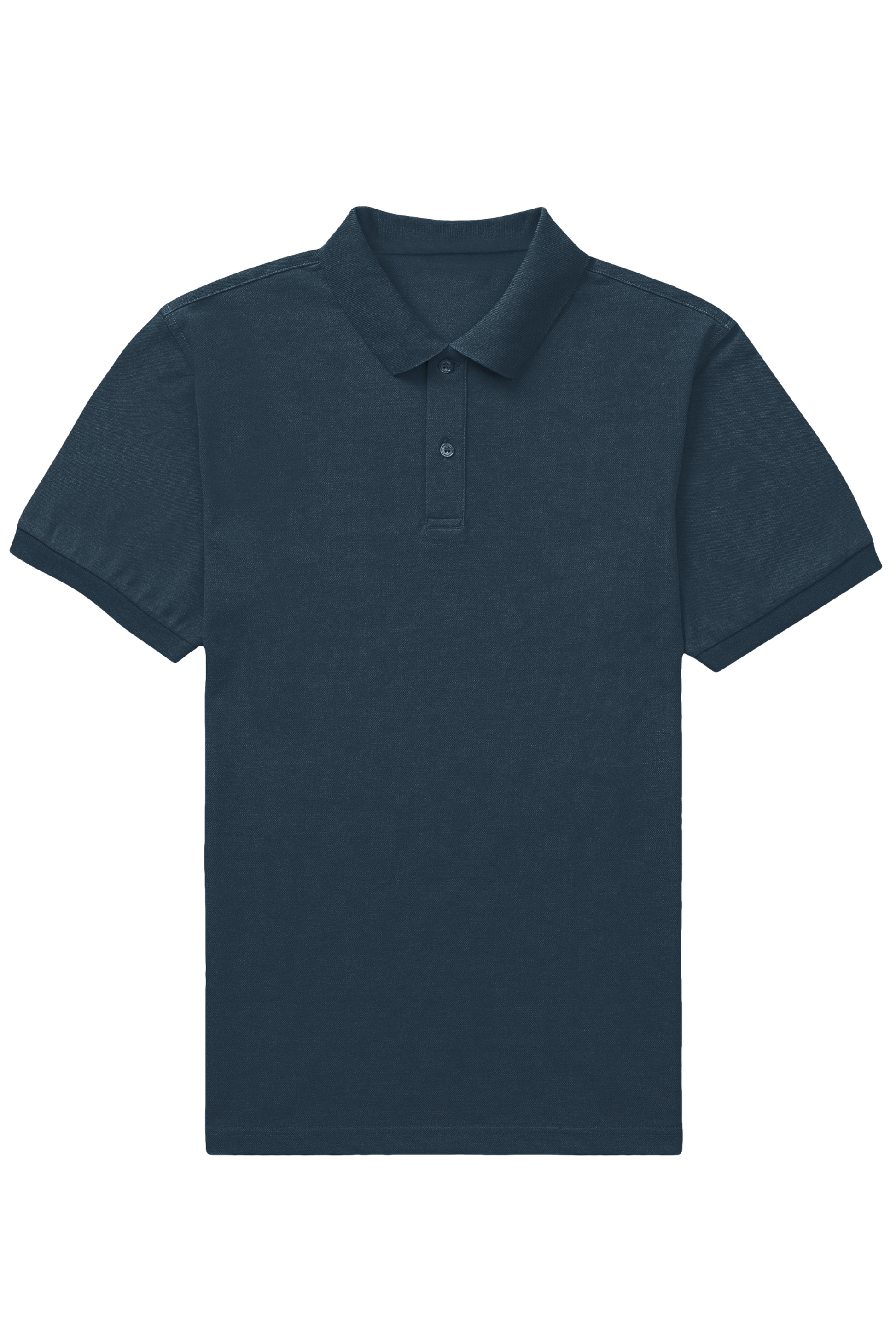 Deep Tide Petrol Blue Polo - The Khoj Store