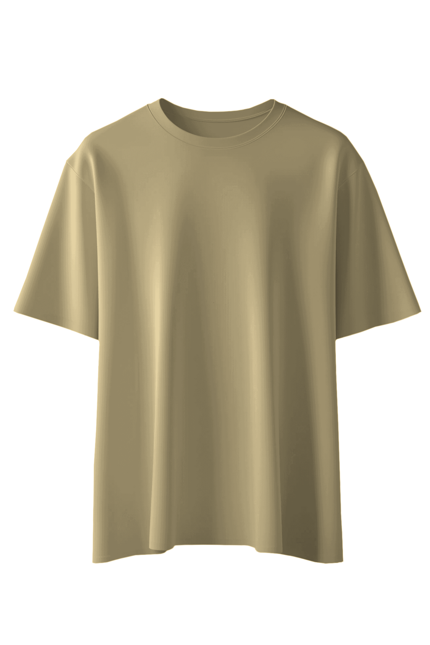 Desert Glow Beige T-Shirt - The Khoj Store