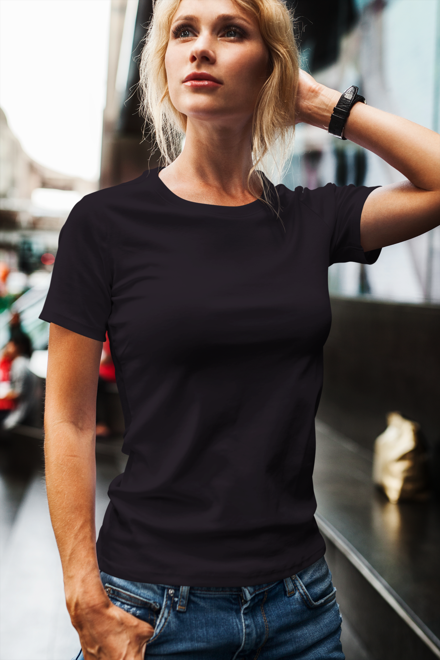 Eclipse Black Women's T-Shirt