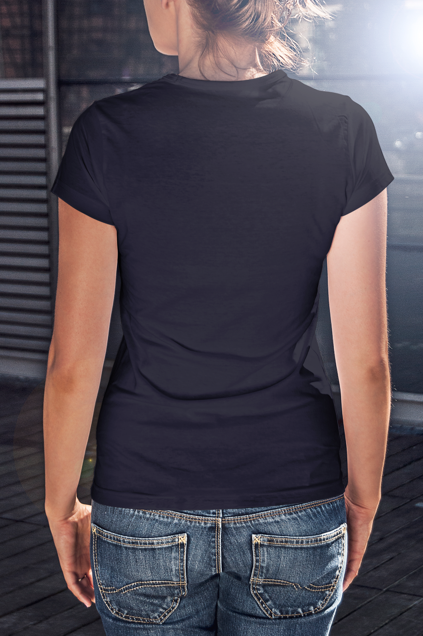 Eclipse Black Women's T-Shirt