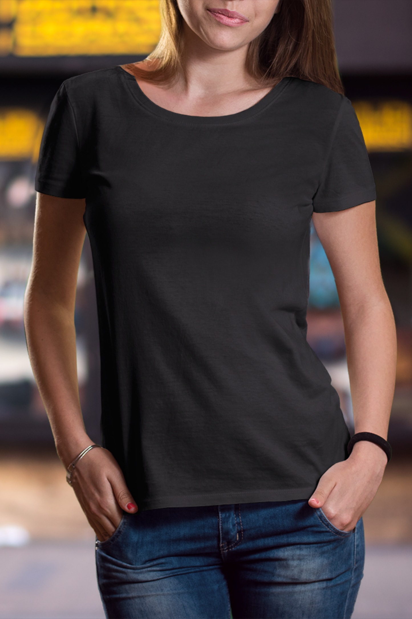 Eclipse Black Women's T-Shirt