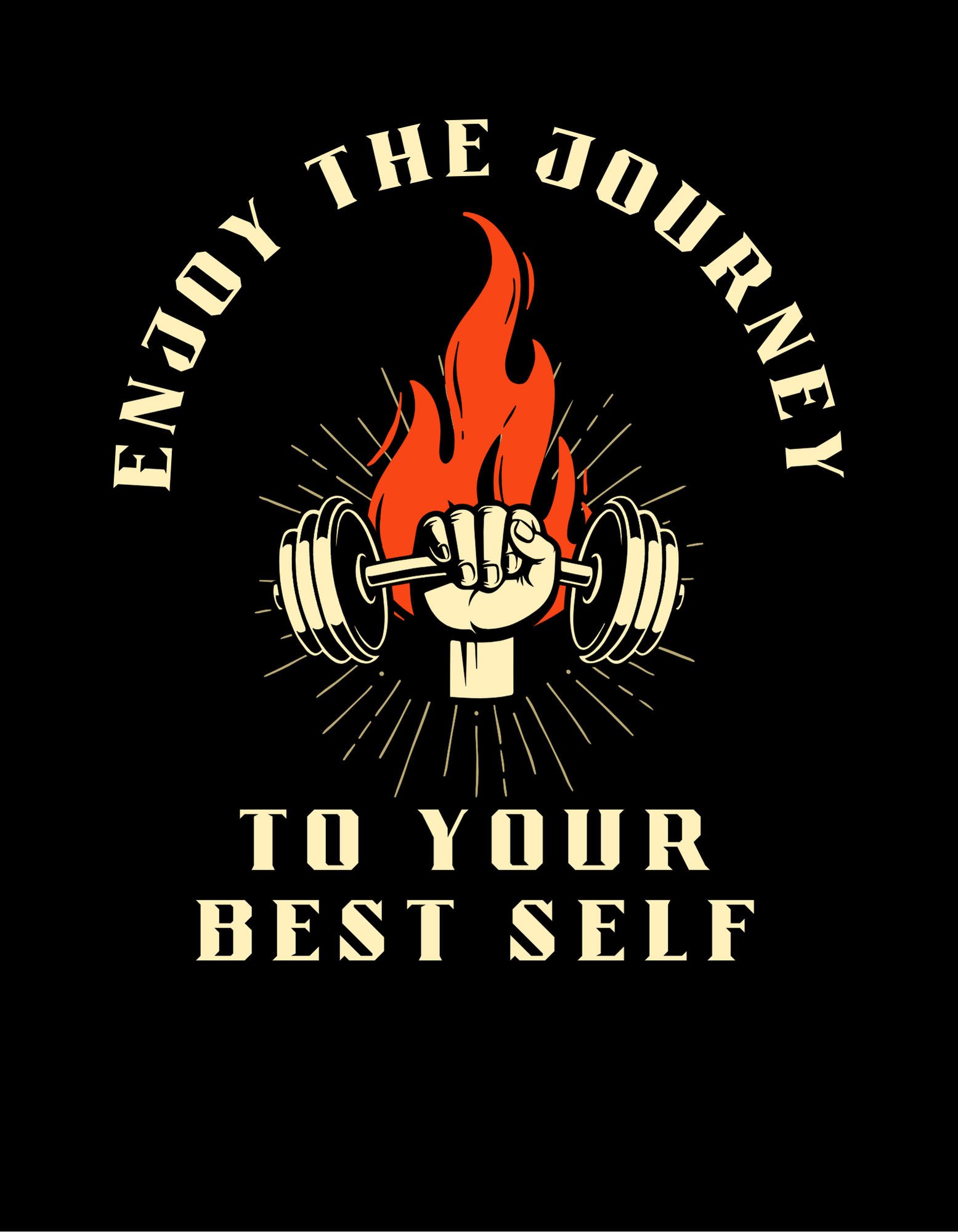 Enjoy The Journey To Your Best Self T-Shirt - The Khoj Store