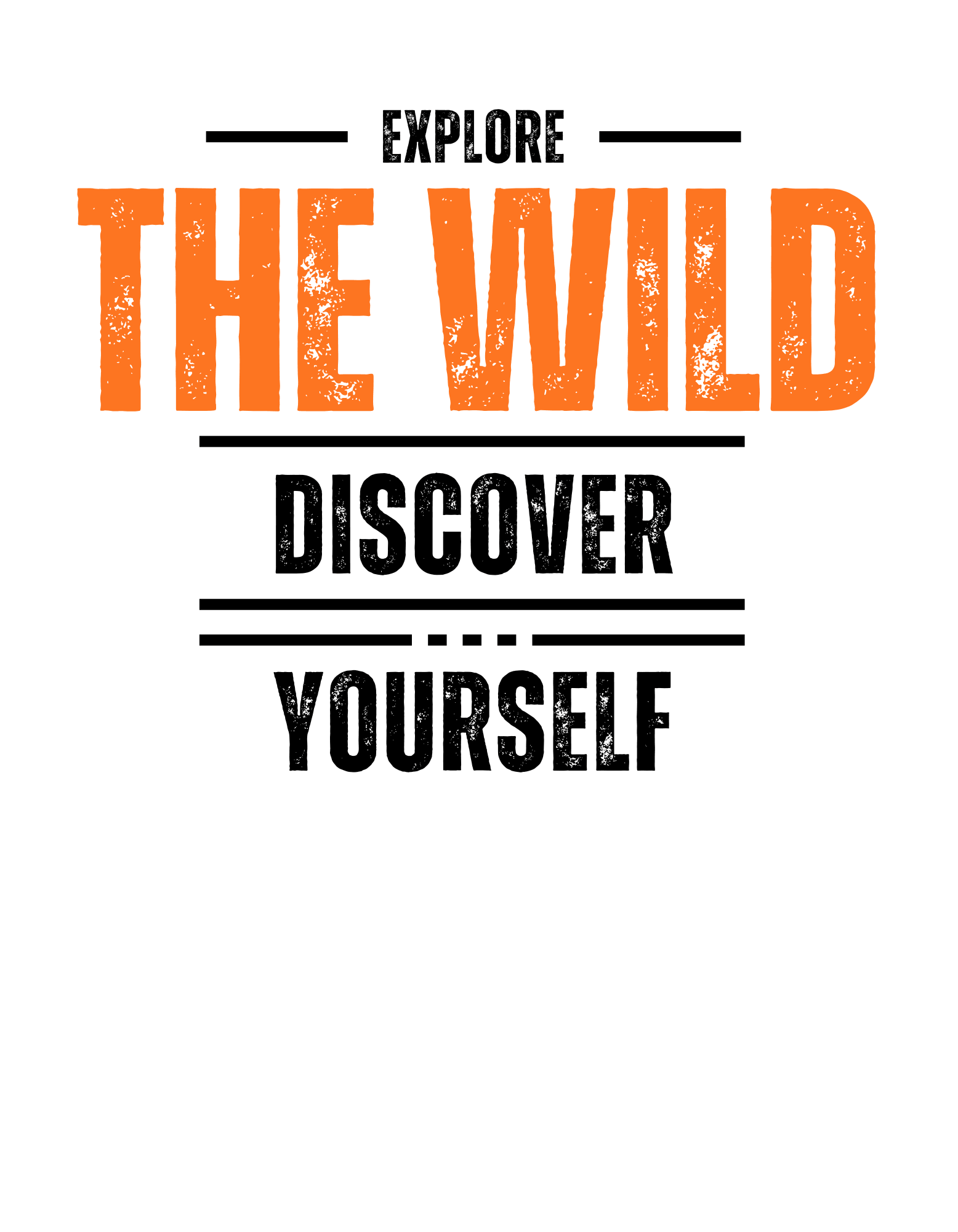 Explore The Wild Discover Yourself T-Shirt - The Khoj Store